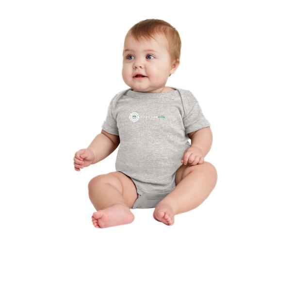 Rabbit Skins Infant Short Sleeve Baby Bodysuit